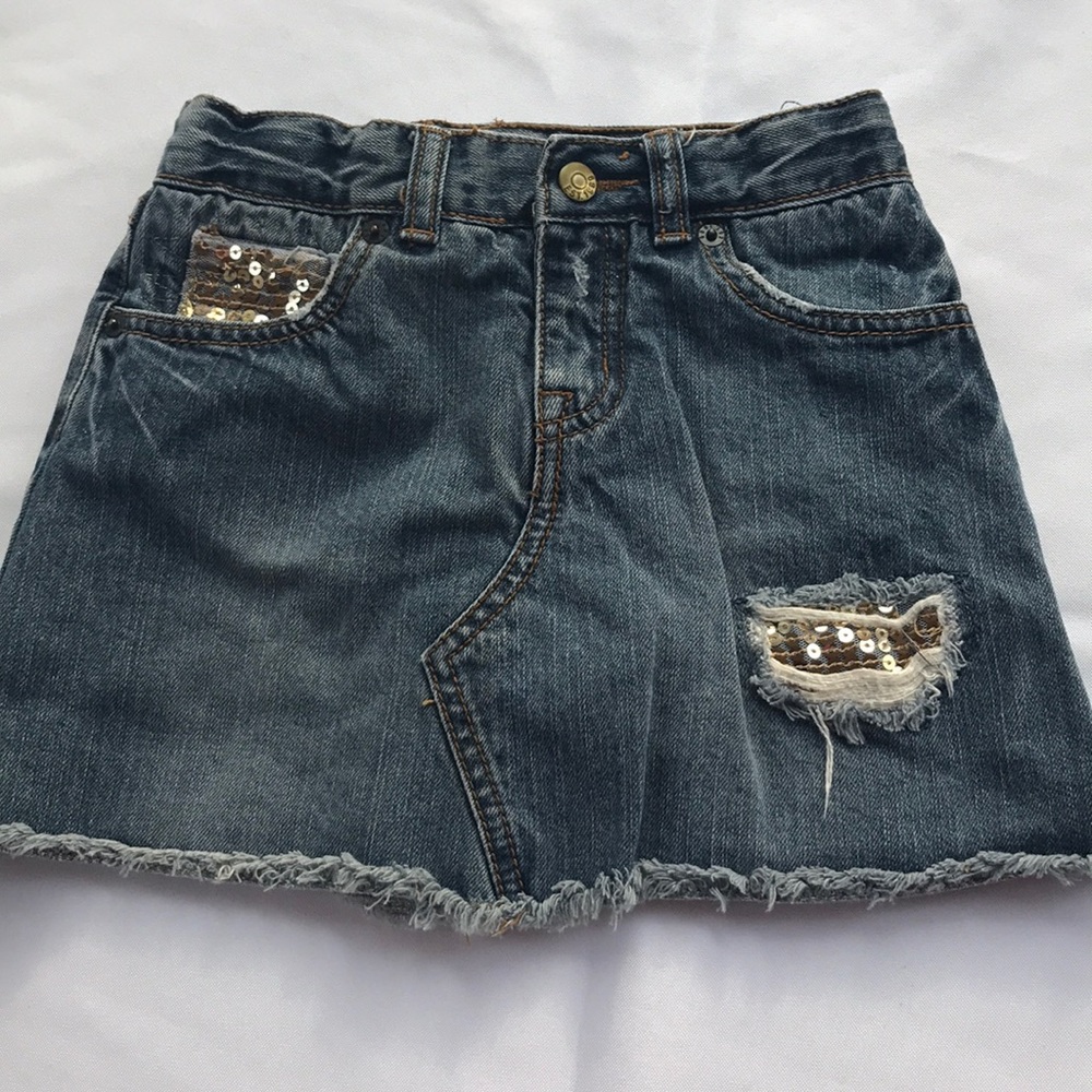 Girls Denim Skirt